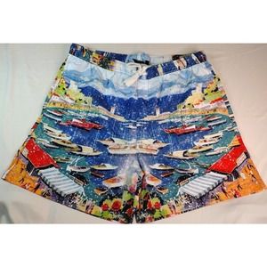 Marina Yachting Men's Swim Trunks Harbor Design XL